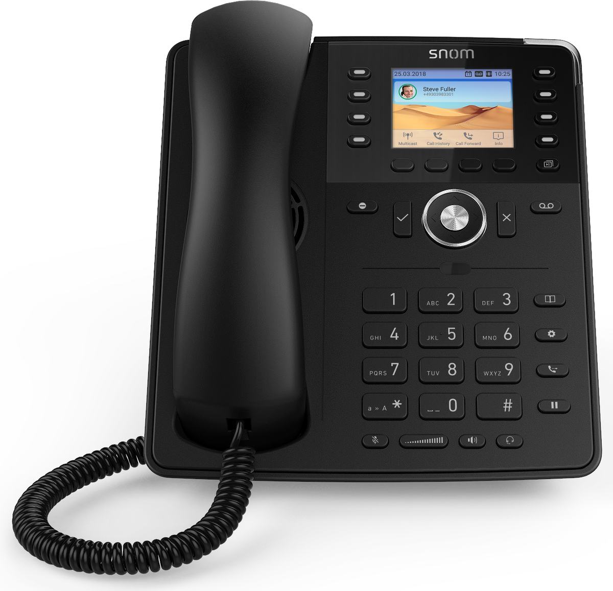 snom D735 -schwarz-