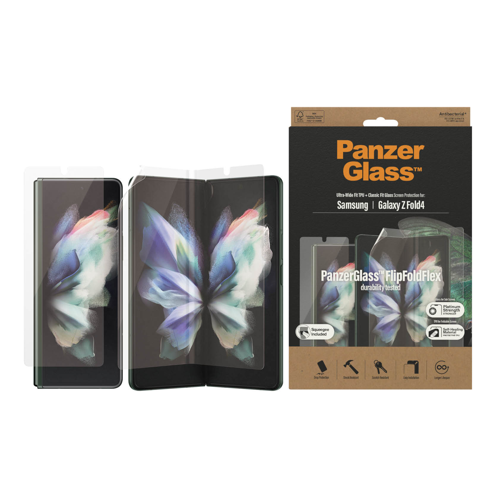 PanzerGlass Samsung Galaxy Z Fold4 5G | Screen Protector 101366860_9844561518 PanzerGlass Samsung Galaxy Z Fold4 5G | Screen Protector 101366860_9844561518