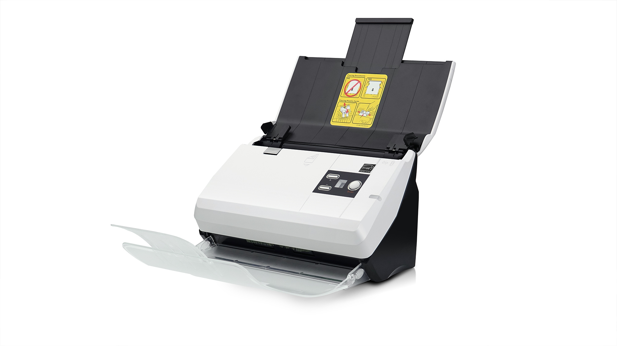 Plustek SmartOffice PN30U 600 x 600 DPI ADF-Scanner Schwarz, Weiß A4