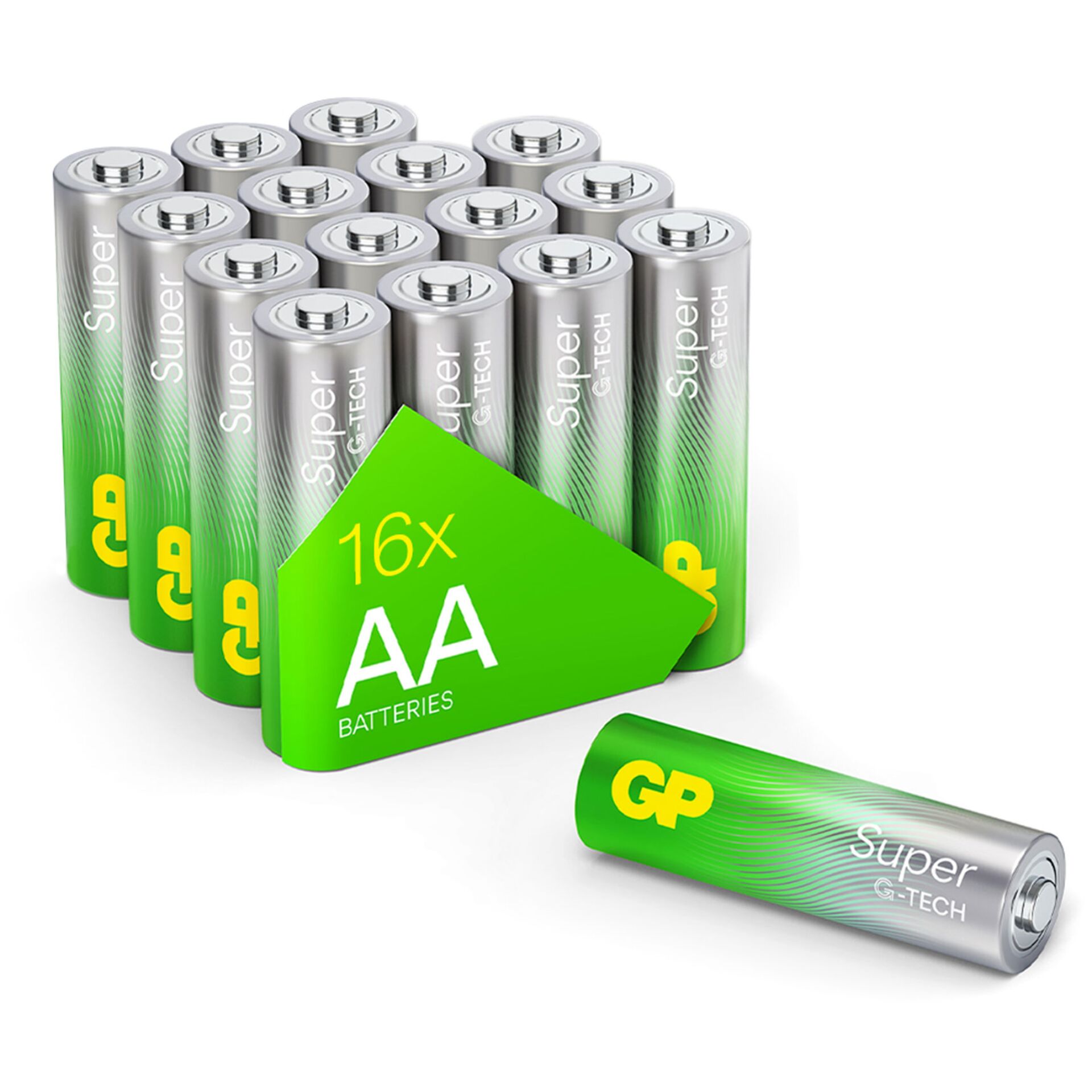 1x16 GP Super Alkaline 1,5V AA Mignon LR06 Rel.03015AETA-S16 824644_00 1x16 GP Super Alkaline 1,5V AA Mignon LR06 Rel.03015AETA-S16 824644_00
