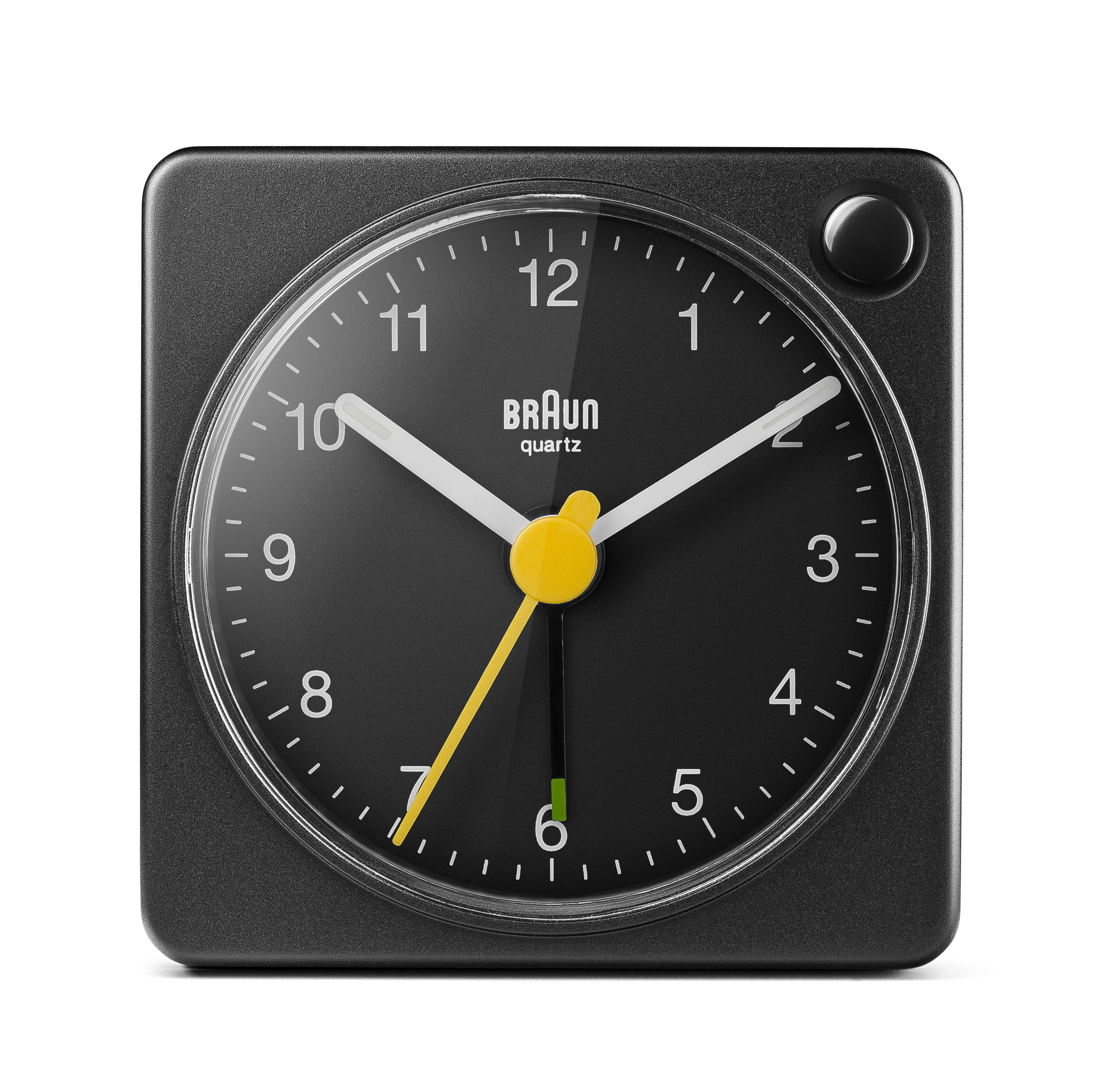 Braun BC 02 XB Quarzwecker schwarz Lichtfunk. – Ansicht 2