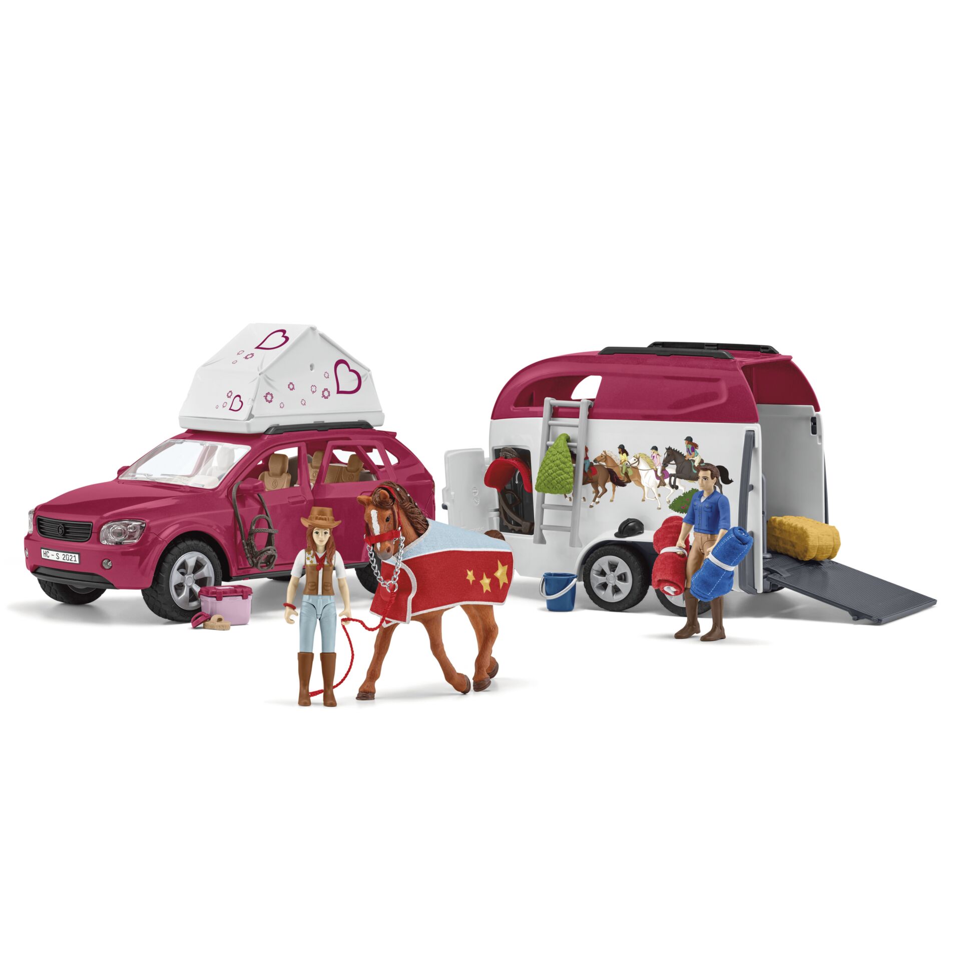 Schleich Horse Club        42535 Abenteuer m.Auto u.Pferdeanhänge