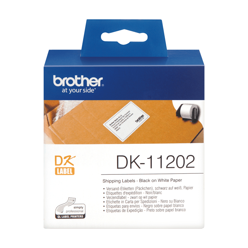 Versandetiketten DK-11202 (300 St.) weiß 62 x 100 mm – Ansicht 2