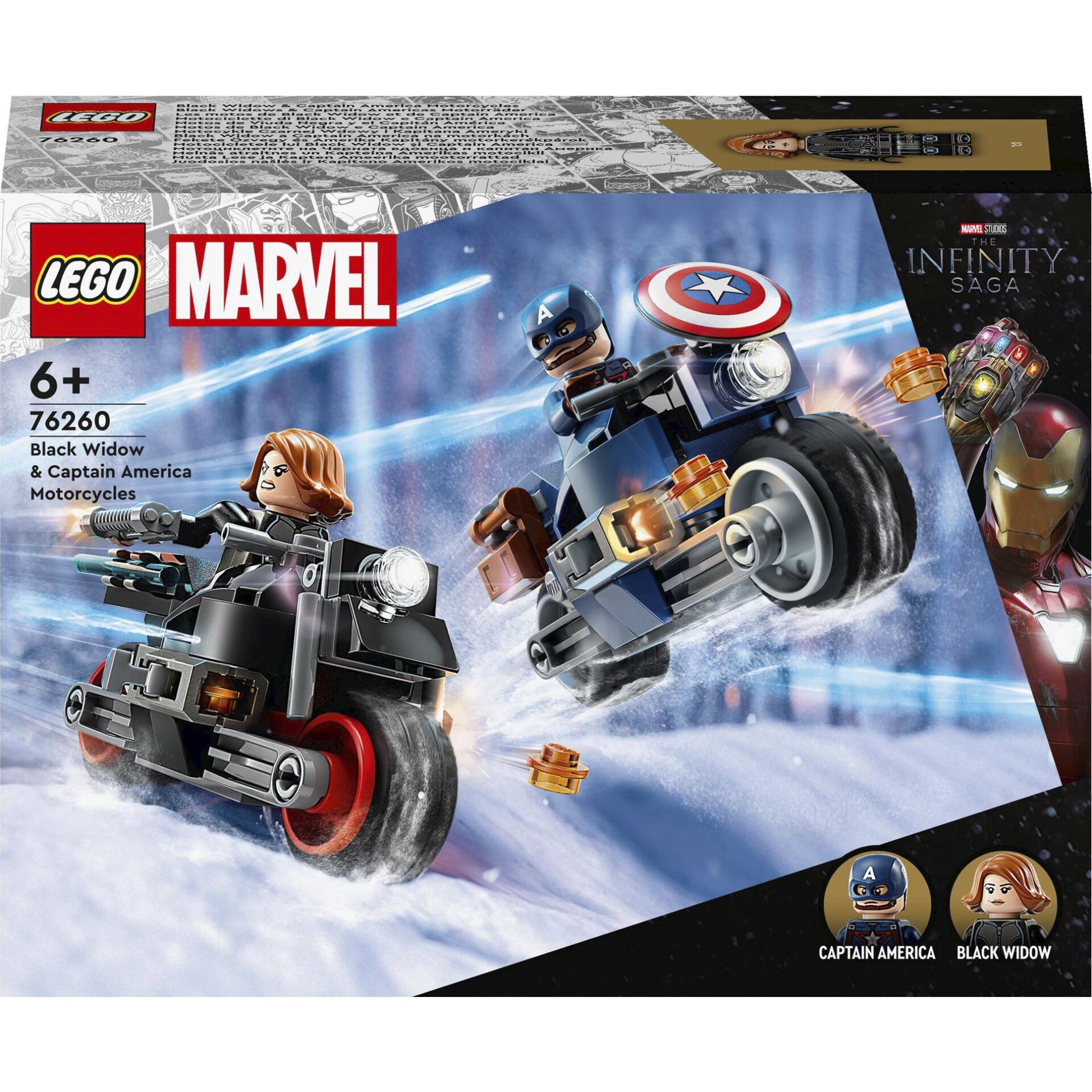 LEGO Super Hero Marvel 76260 Black Widow & Captain America 810245_00