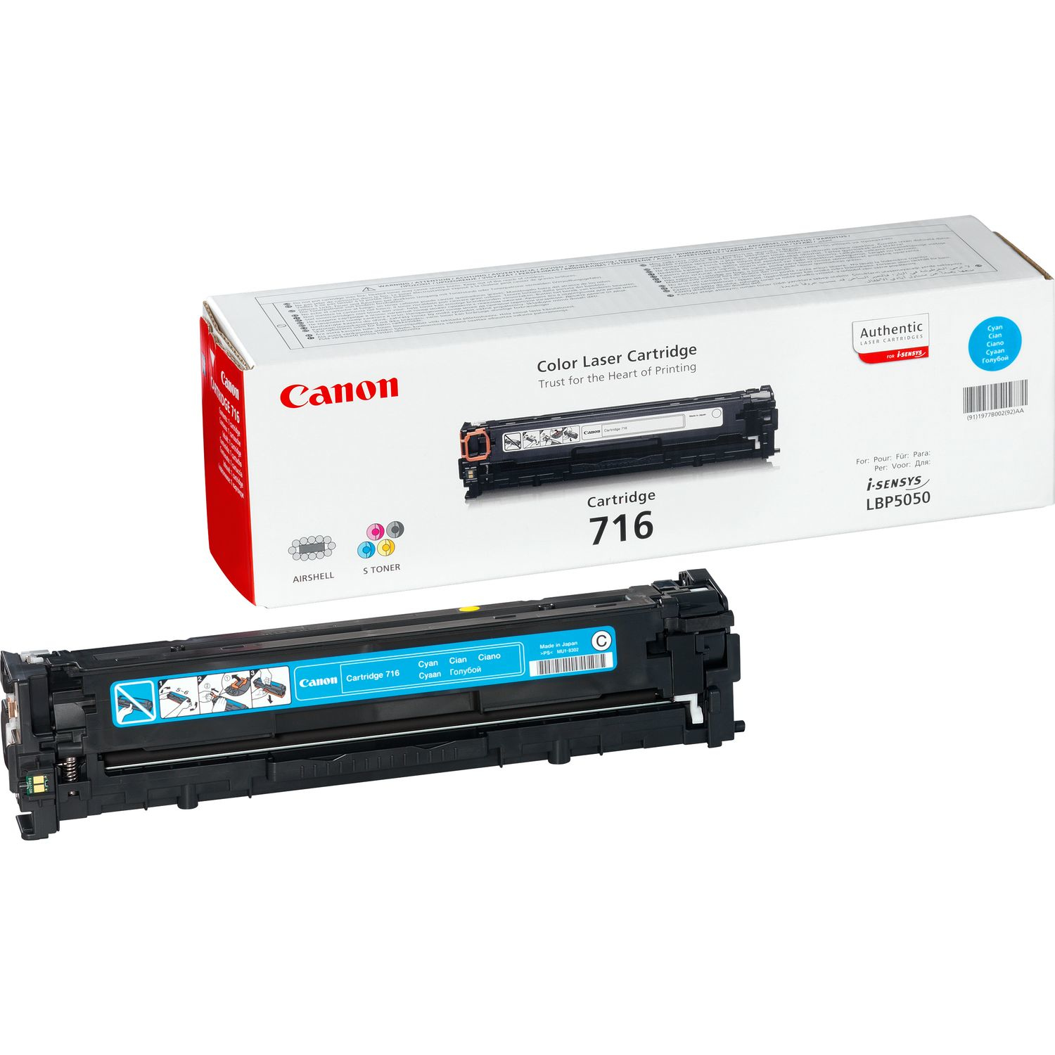 Canon Toner 716 C Cyan 1686911_6994818390