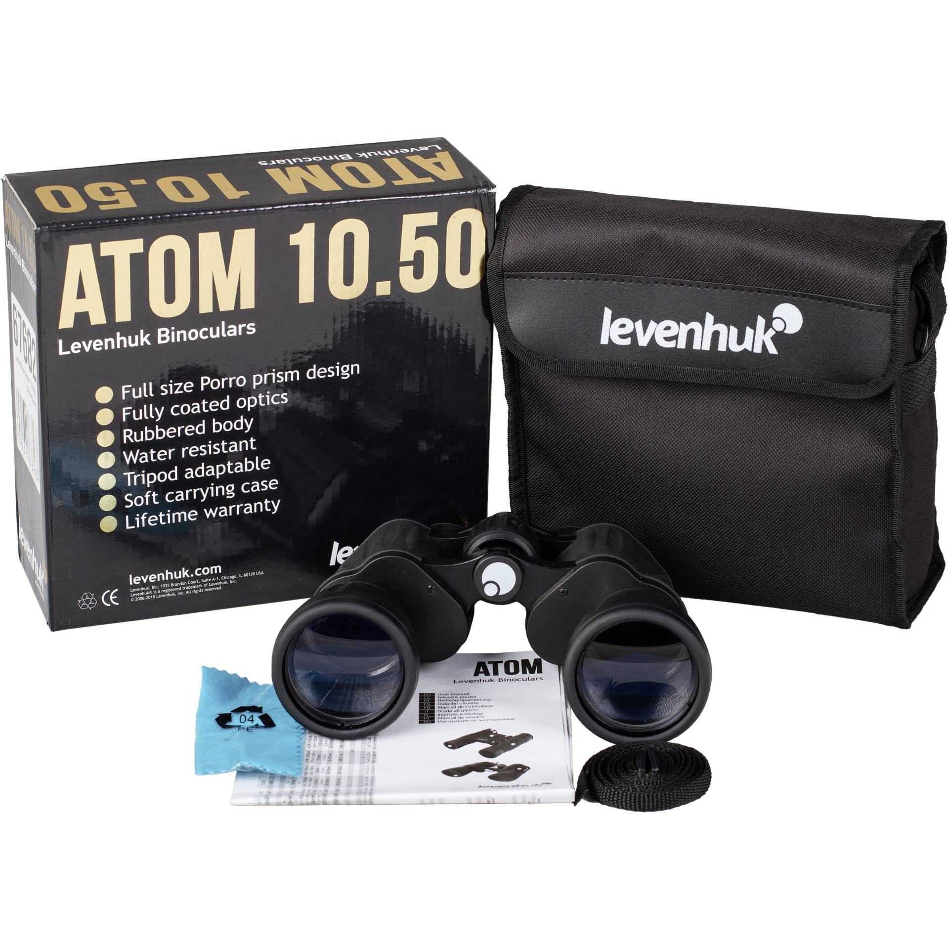 Levenhuk Atom 10x50