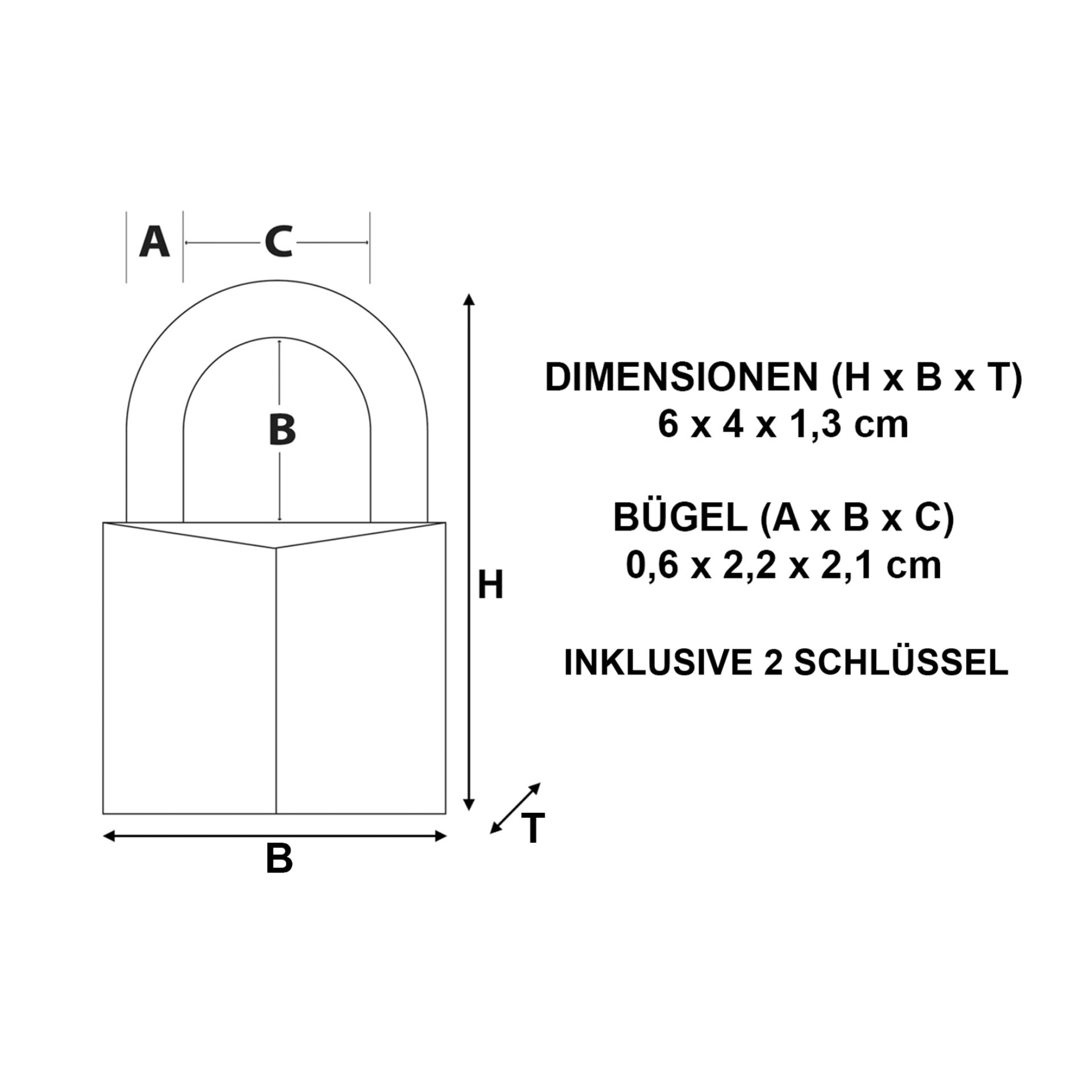 Master Lock Vorhängeschloss aus gehärtetem Stahl 22mm 140EURD