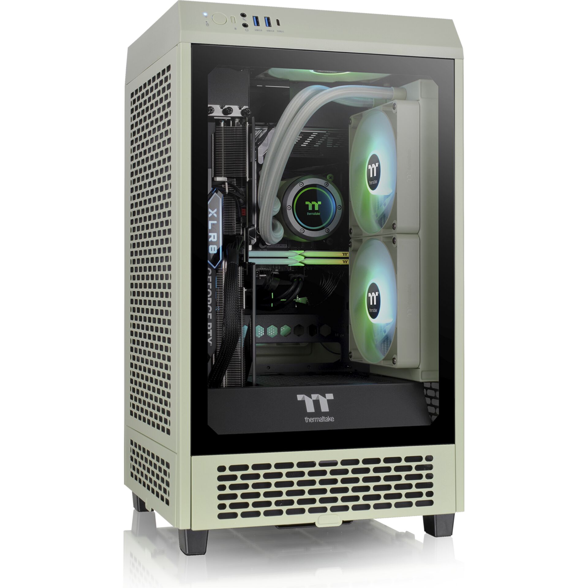 Thermaltake The Tower 200 Matcha Green PC-Gehäuse 827129_17