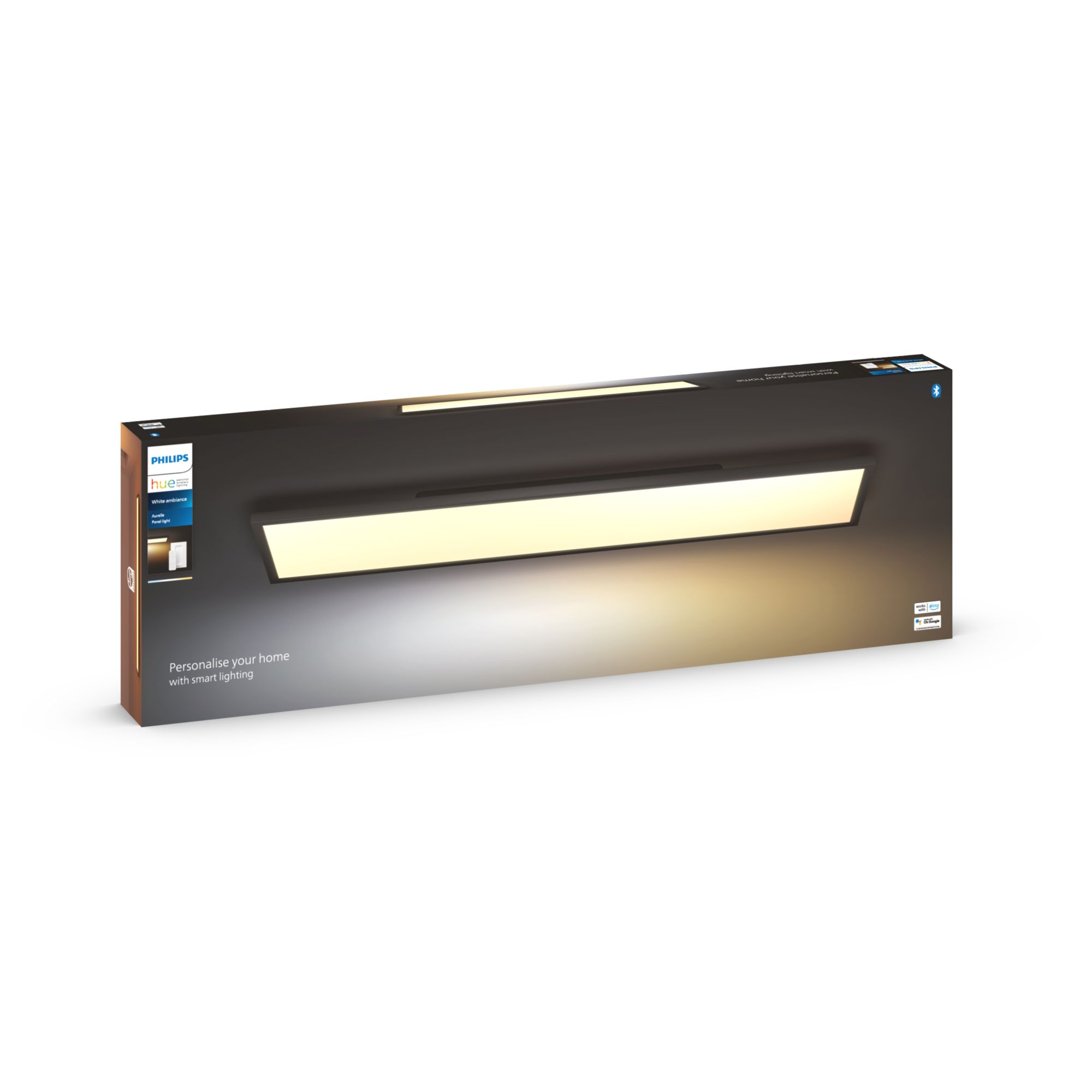 Philips Hue White Amb. Aurelle Panelleu 120x30 Schwarz inkl DS 25399517df201e5b98a830adffb8d851