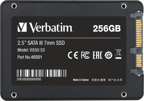 "Verbatim Vi550 2,5  SSD    256GB"