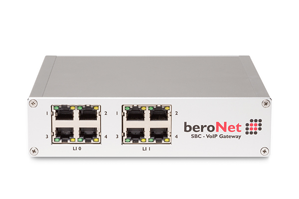 beroNet Gateway BNSBC-M-8BRI 8 BRI/S0 8RJ45 Dual Nic modular