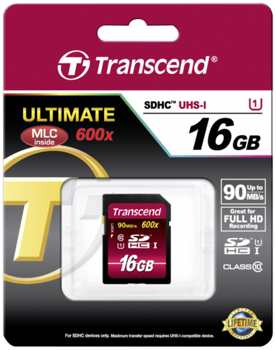 Transcend SDHC              16GB