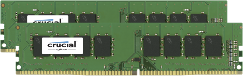 Crucial 64GB Kit DDR4 3200 MT/s 32GBx2 UDIMM 288pin CL22