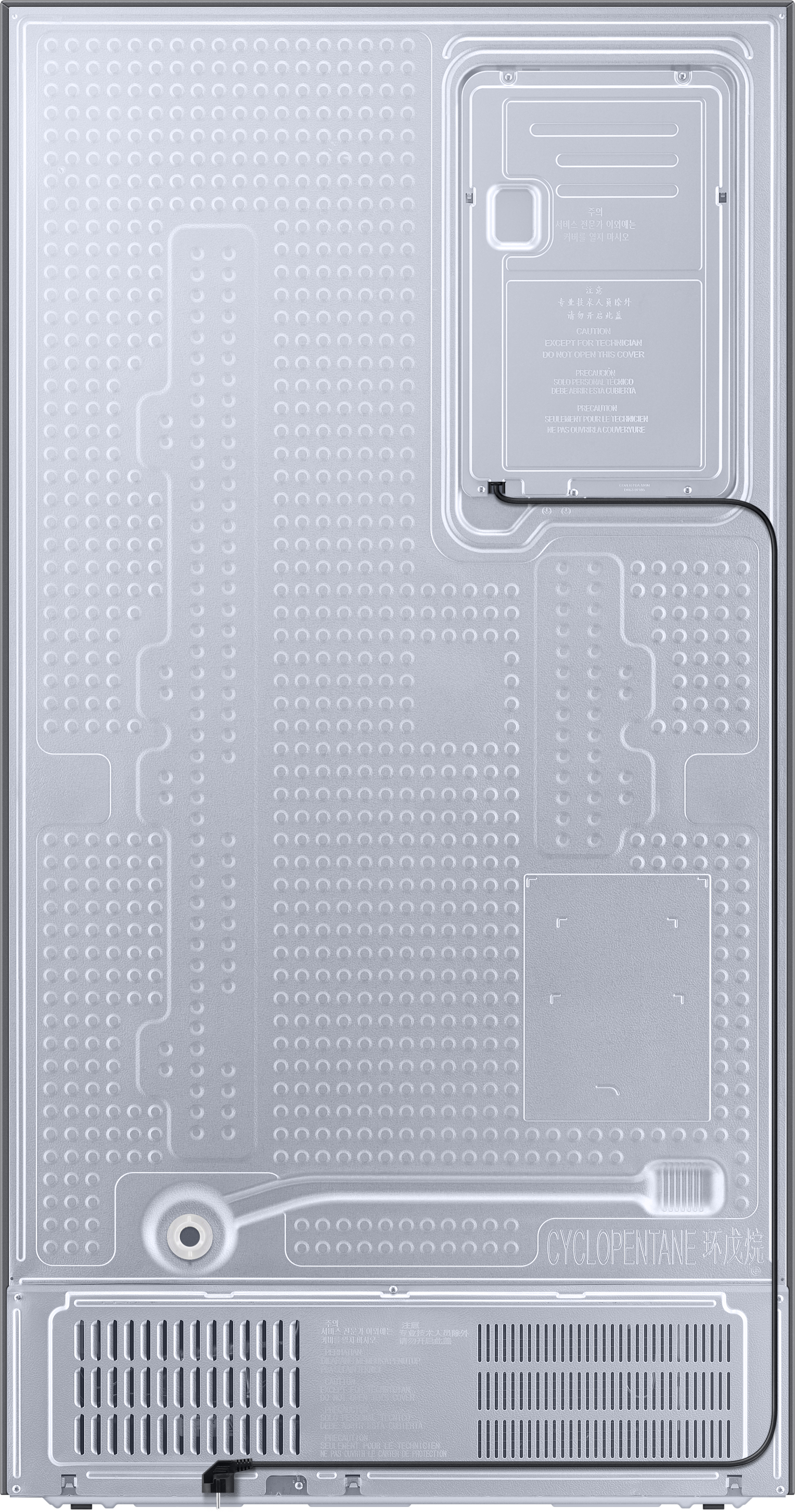 Samsung RS6JA8810S9/EG Side-by-Side Kühlkombination Freistehend 634 l F Edelstahl