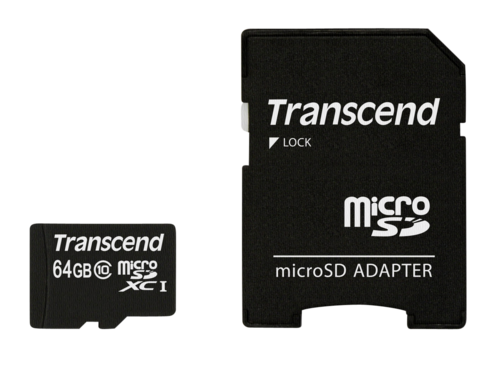 Transcend microSDXC         64GB