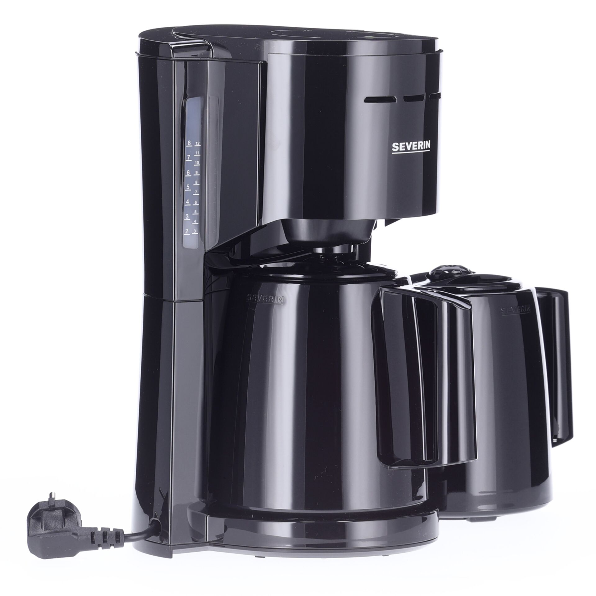 Severin KA 9307        schwarz Filterkaffeemaschine m.2 Kannen 812443_03