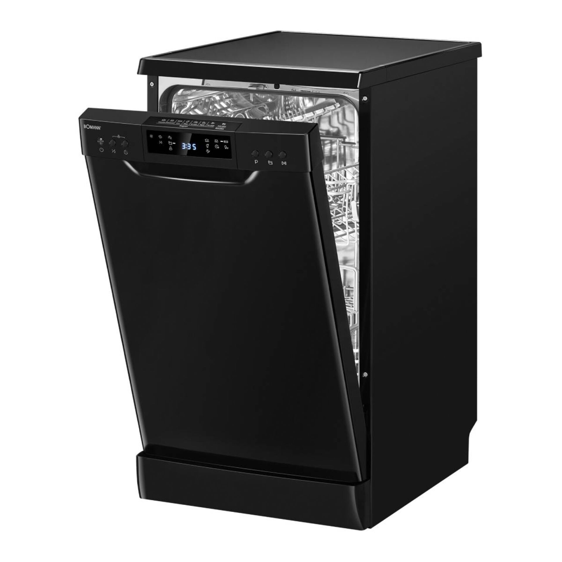Bomann GSP 7418 schwarz   45 cm 118129_00