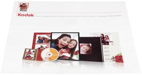 1x250 Kodak Kiosk Bildertaschen