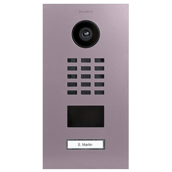 DoorBird D2101V IP Video Türstation V4A Edelstahl, RAL 4009