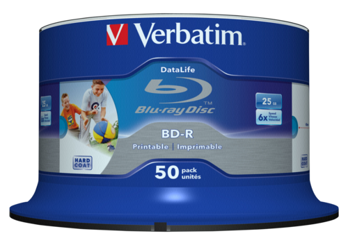 1x50 Verbatim BD-R Blu-Ray 25GB