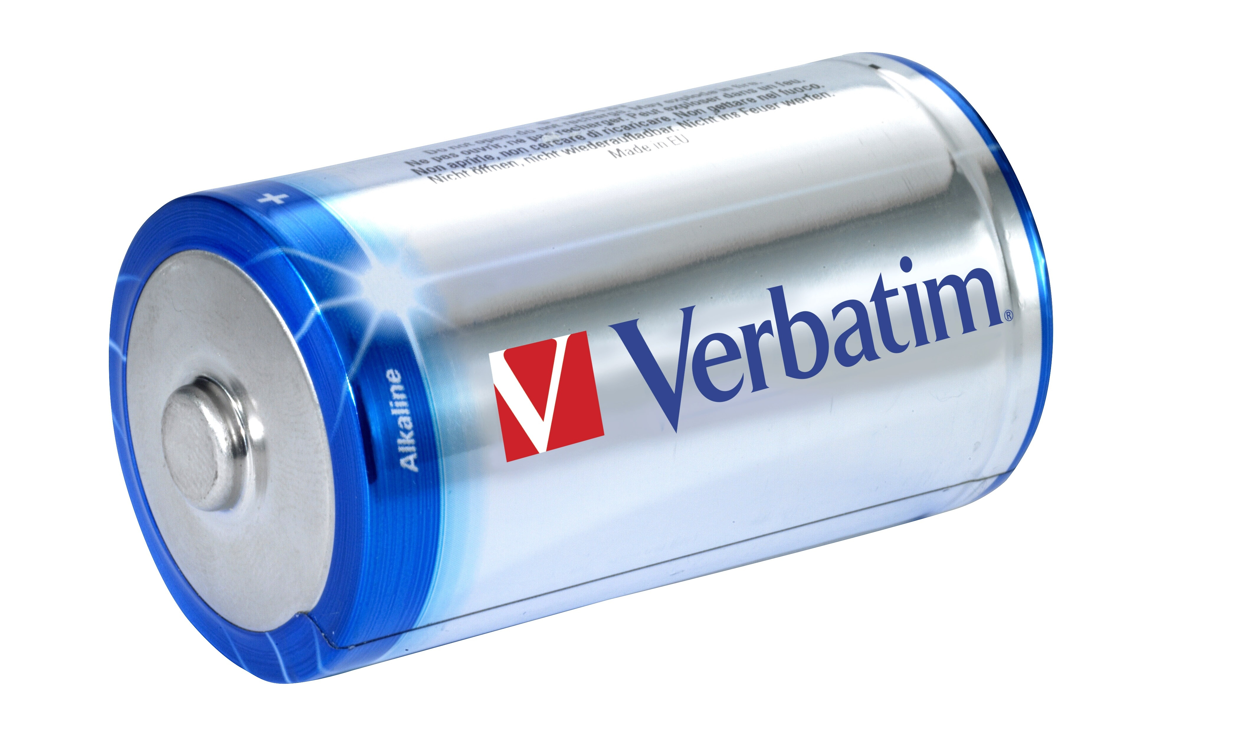 Verbatim D-Alkalibatterien