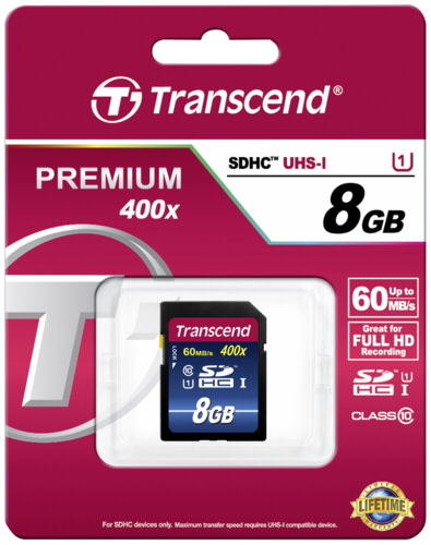 Transcend SDHC               8GB