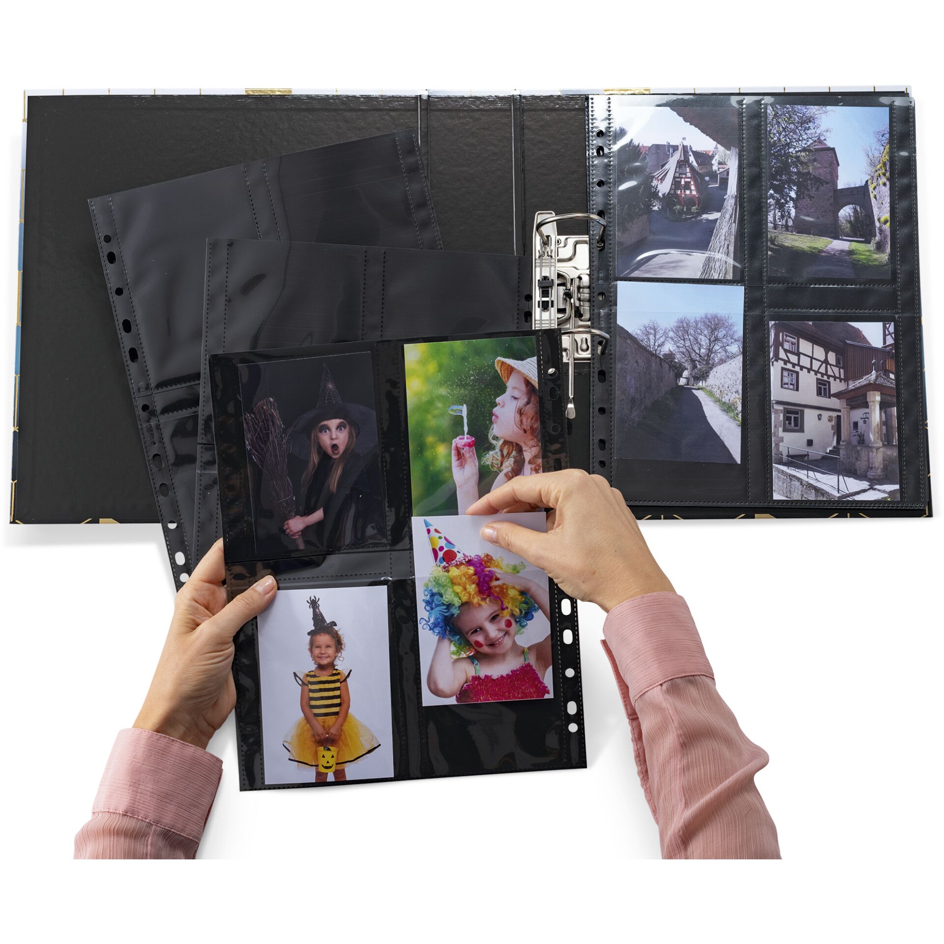 Herma fotophan  9x13 hoch 10 Blatt schwarz            7783 514208_05