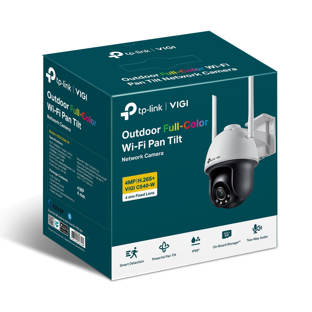 TP-Link VIGI C540-W-4mm- 4MP Full-Color Pan/Tilt IP Kamera a42b4fdcef0d3a2d95b97b6cd13ec52a