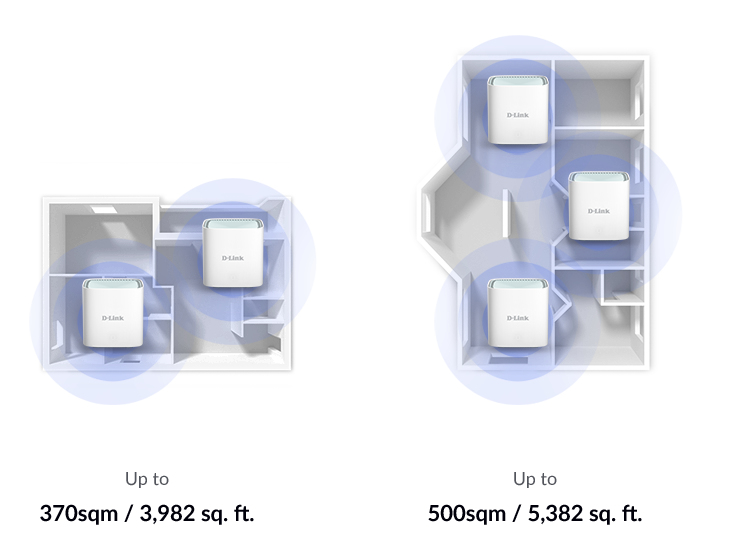 D-Link M15-2 EAGLE PRO AI AX1500 Mesh System 2er Pack 93244907_2199693224