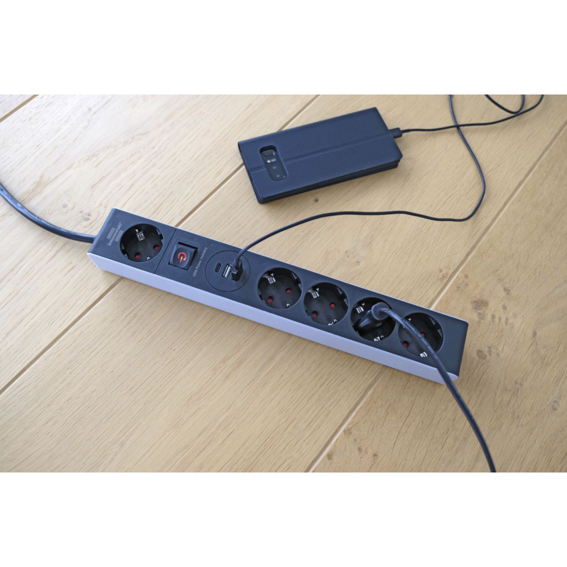 Brennenstuhl Steckdosenleiste 5-fach 1,5m USB Power Delivery