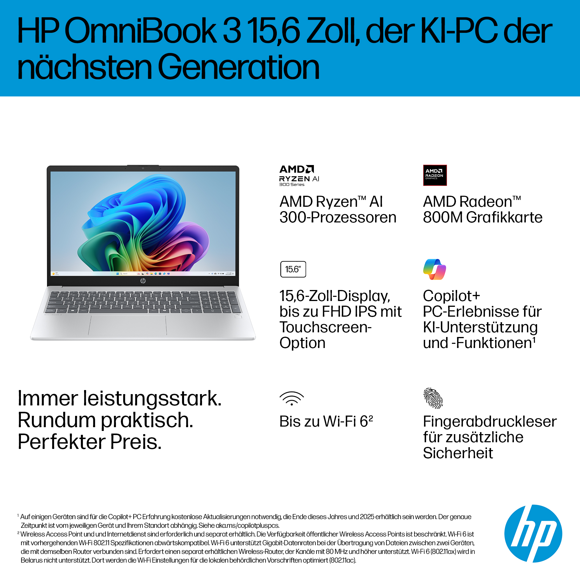 HP OmniBook 3 NGAI 15-fn0653ng 39,6cm (15,6 ) AI5 16GB 1TB SSD 84af0de5965e036e83162f0d27694b9eec0665a0