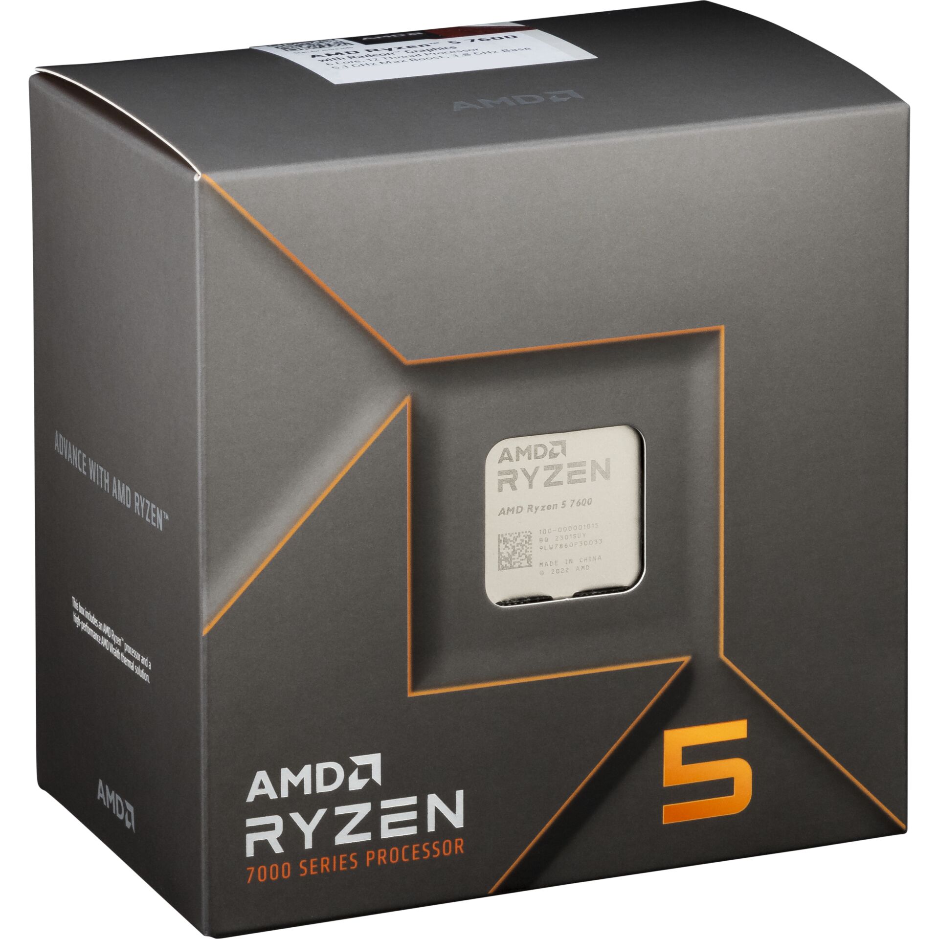 AMD Ryzen 5 7600 Box AM5 816895_00