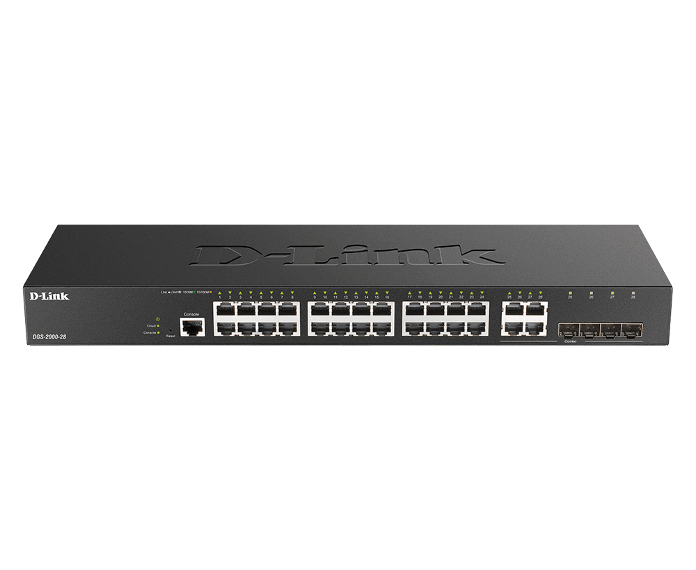 D-Link DGS-2000-28 28-Port Gigabit Managed Switch