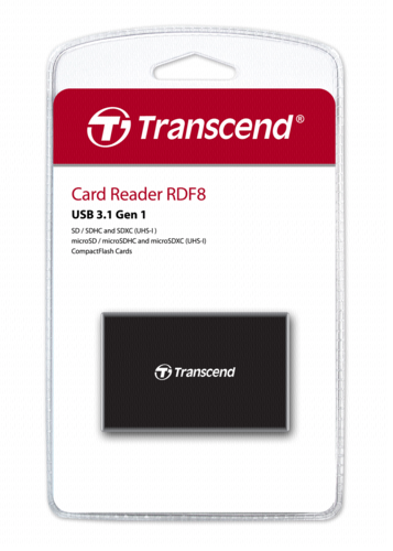 Transcend Multi-Card Reader RDF8K2 USB 3.1 Gen 1