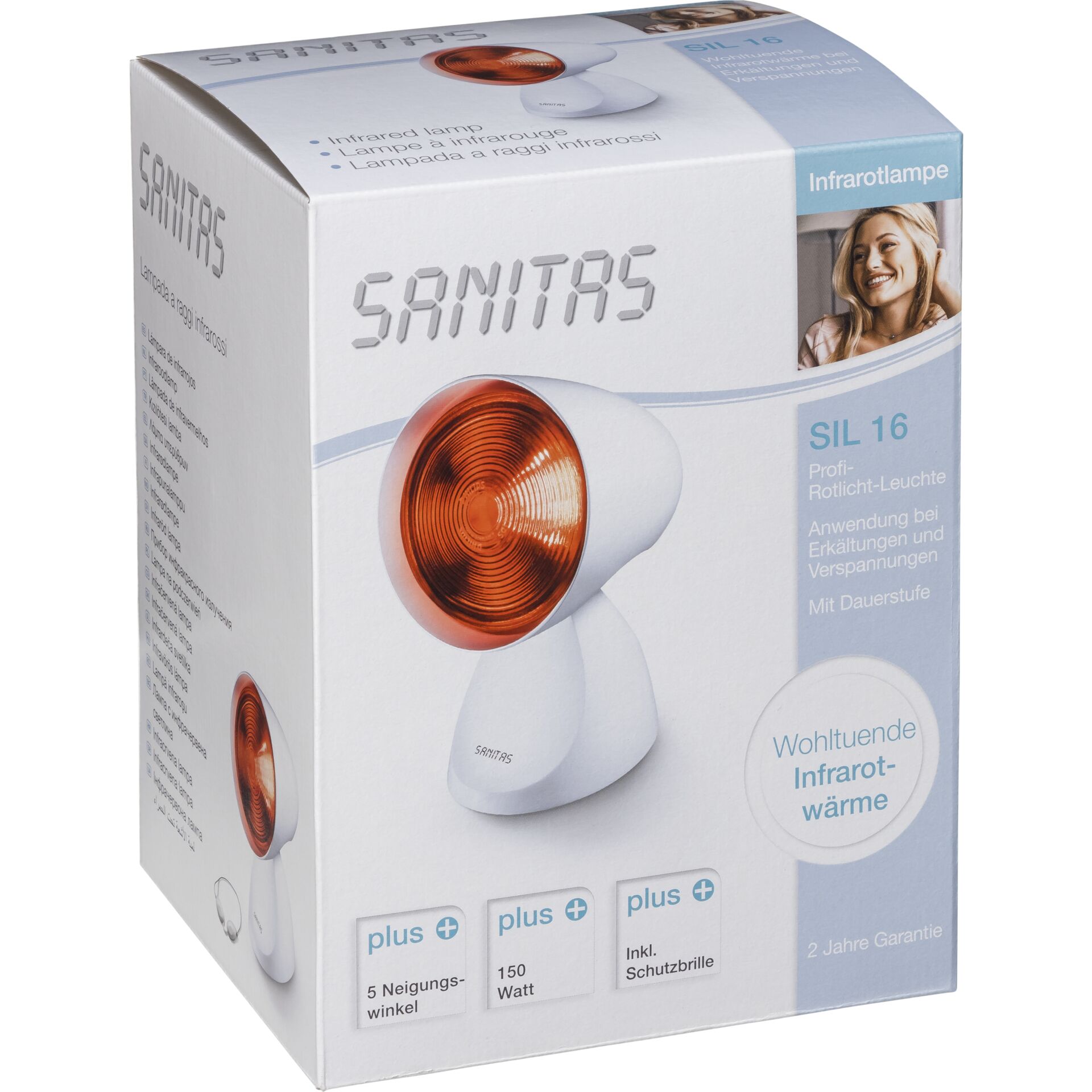 Sanitas SIL 16 Infrarotlampe 314405_01