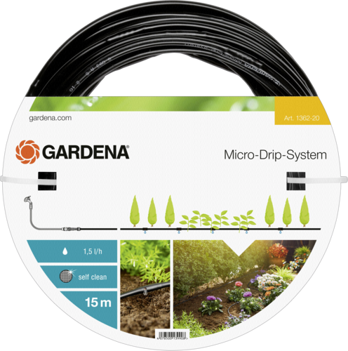 Gardena Micro-Drip-System Tropfr 4,6 mm (3/16), 1,5 l/h, 15 m