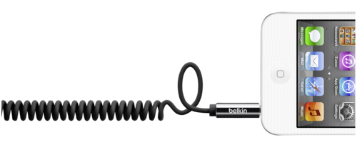 650860_01 Belkin 3,5 mm Klinke Spiralkabel