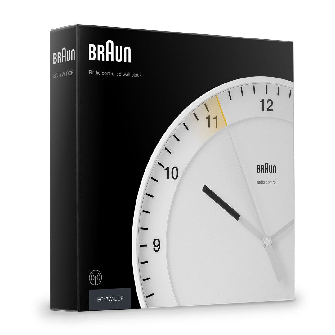 Braun BC 17 W-DCF Funkwanduhr weiß – Ansicht 5