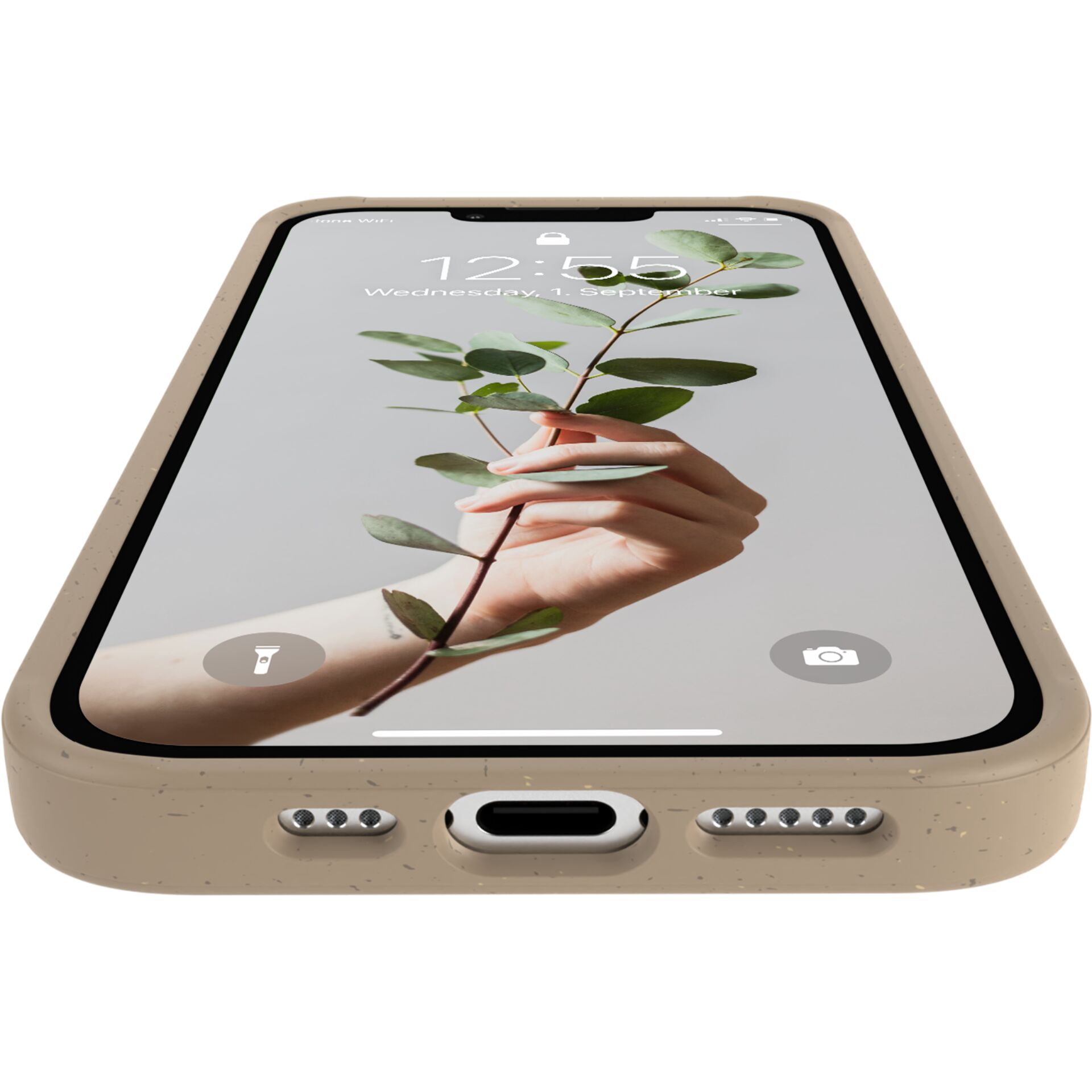 Woodcessories Bio Case MagSafe Taupe iPhone 14 Plus 752285_06