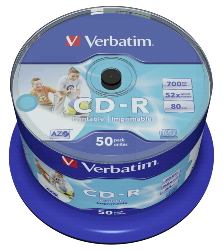 1x50 Verbatim CD-R 80 / 700MB