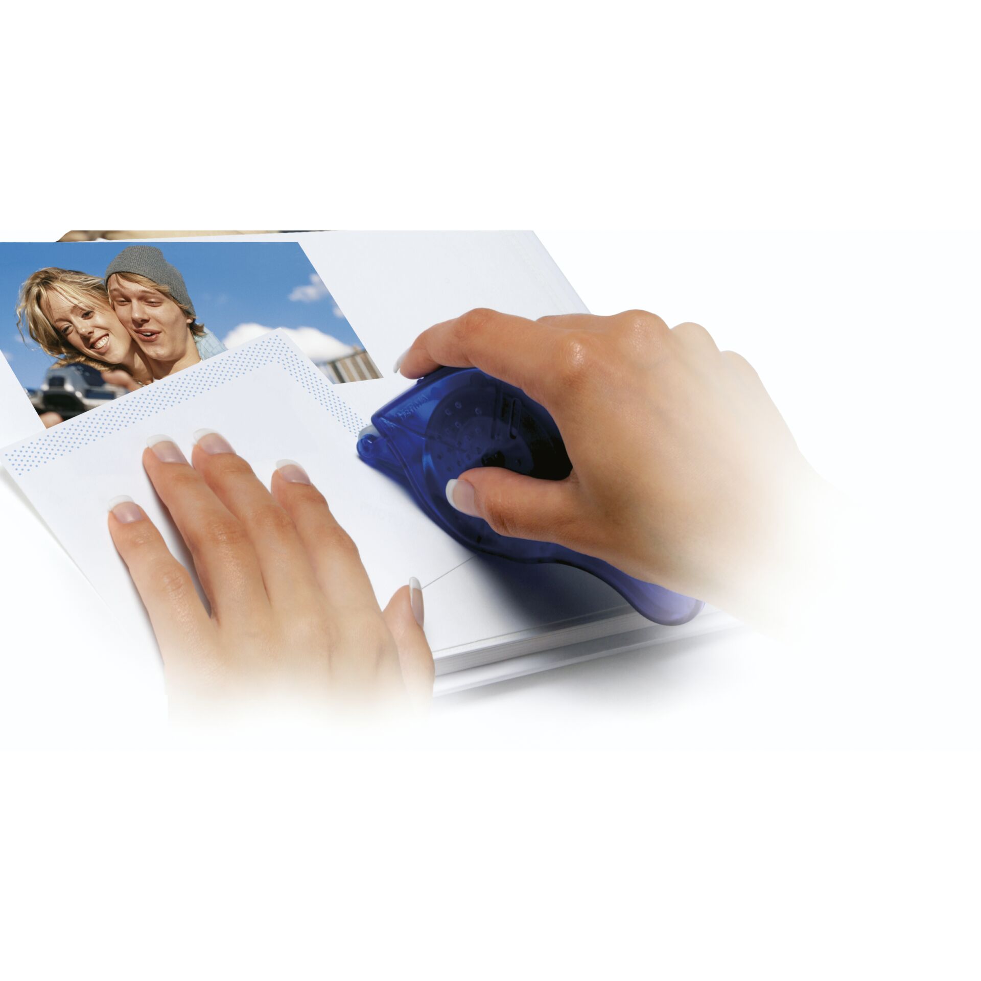 Herma transfer Klebespender ablösbar, blau              1067 226336_09