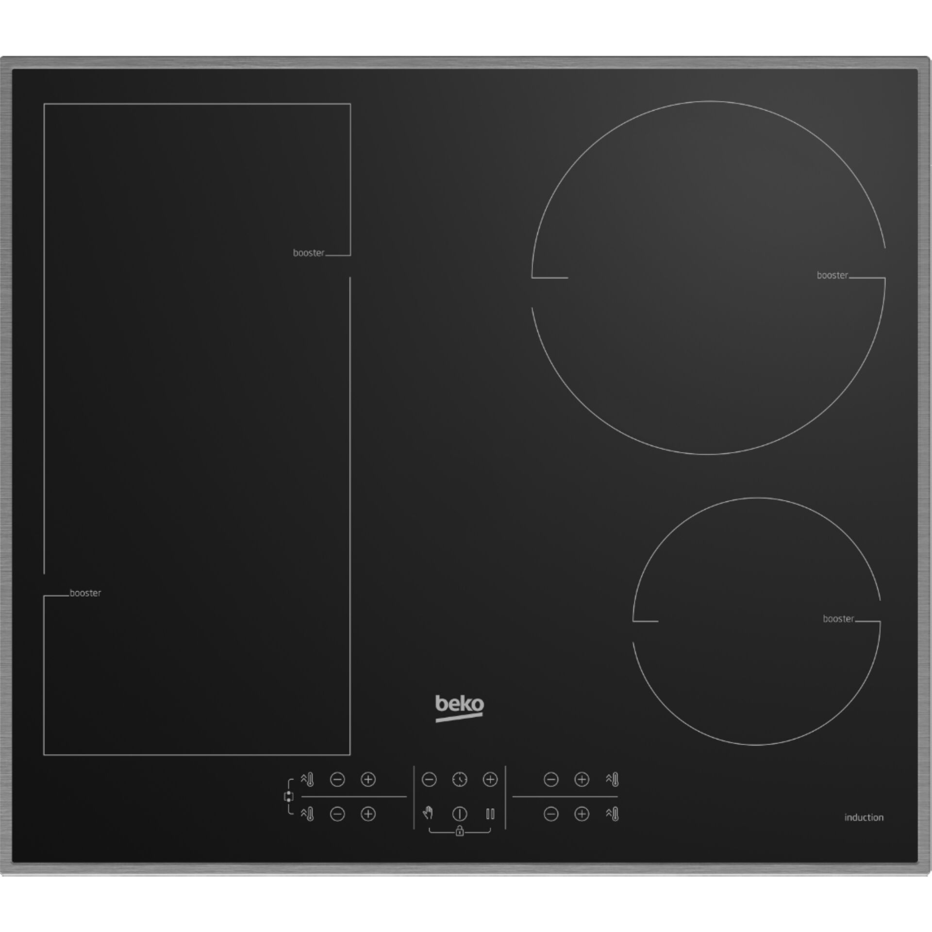 Beko HII 64200 FMTX Induktionskochfeld 60cm