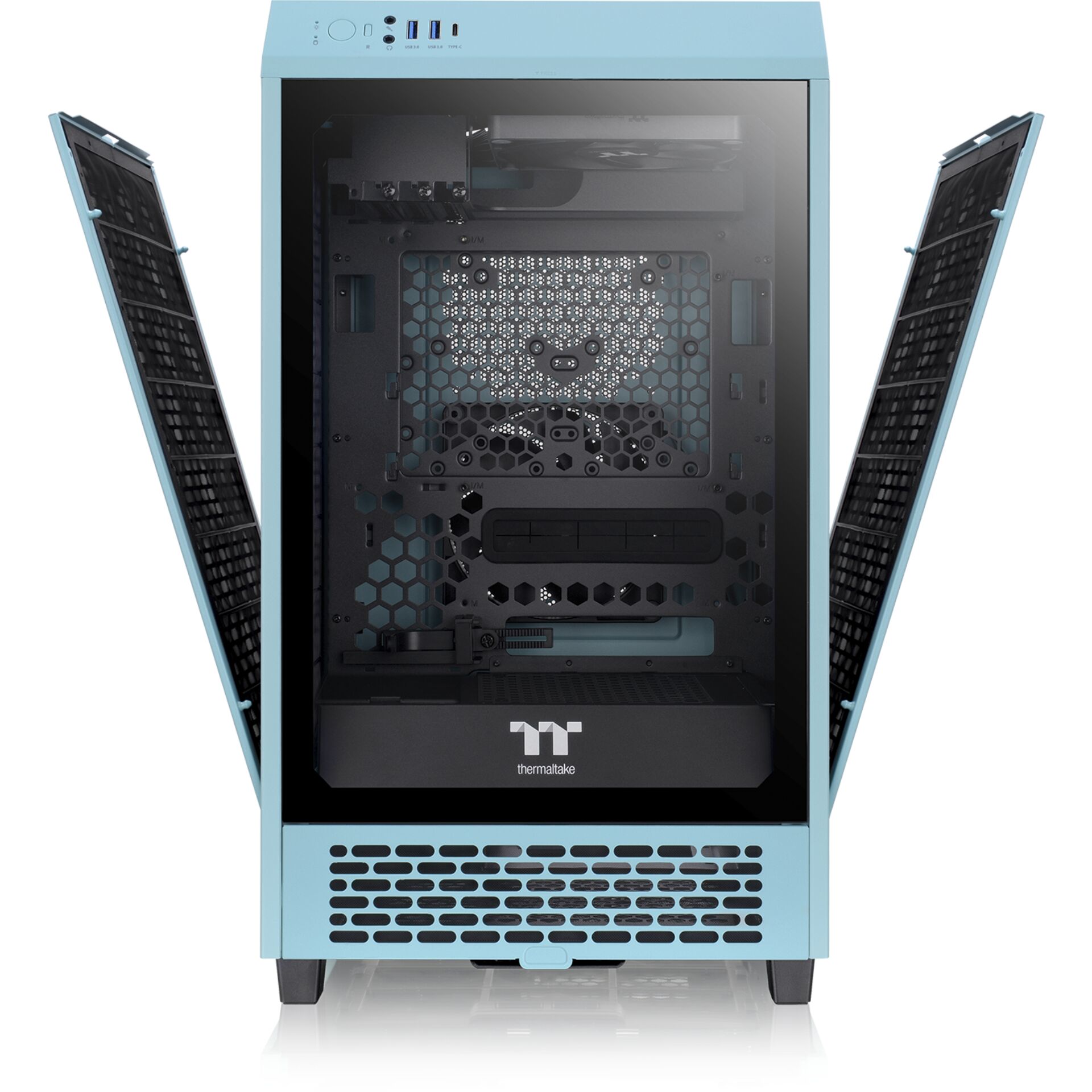 Thermaltake The Tower 200 Turquoise PC-Gehäuse 827115_09