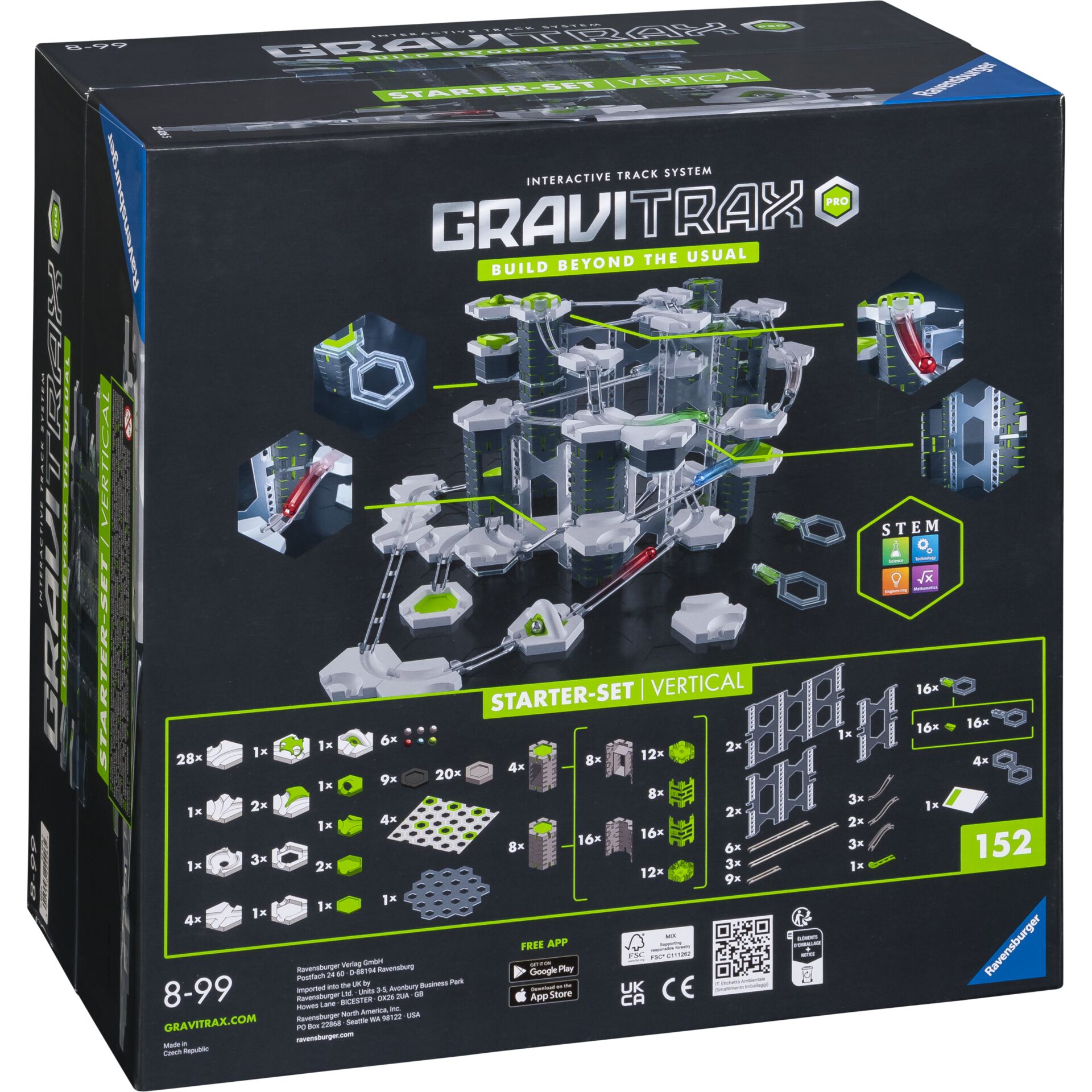 Ravensburger GraviTrax PRO Starter-Set Vertical    NEU 2023 832225_01