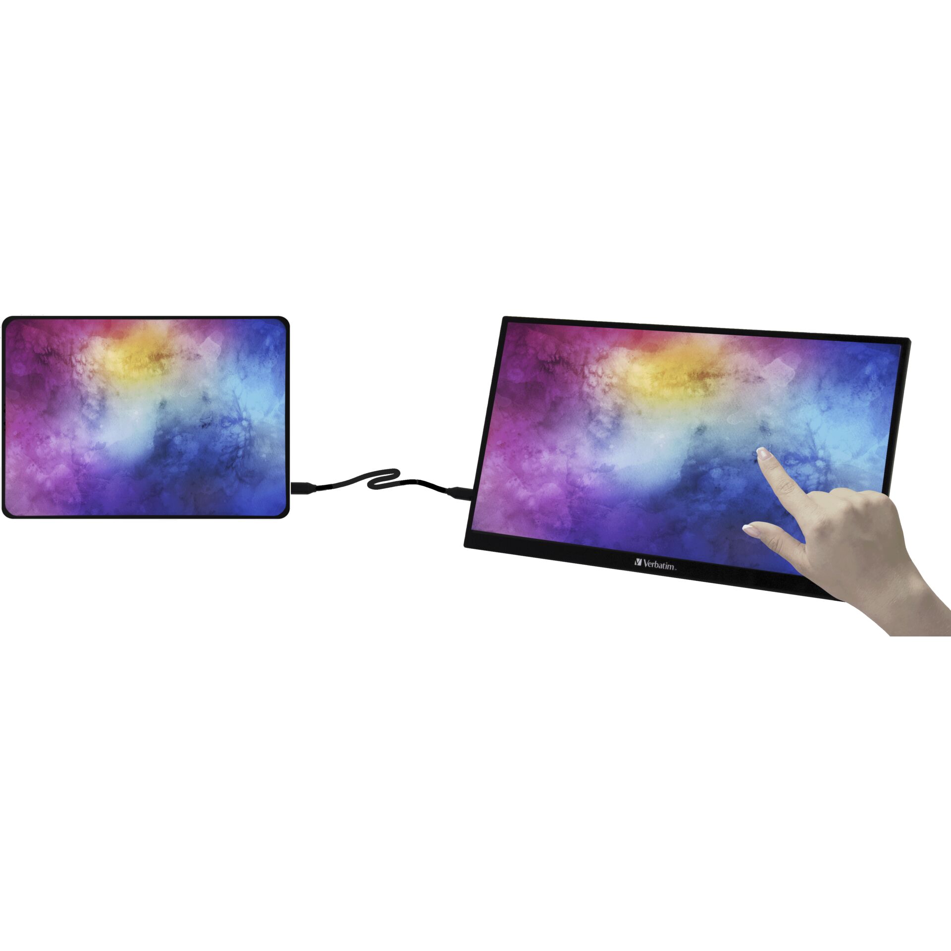 Verbatim PMT-14 Portable Touchscreen Monitor