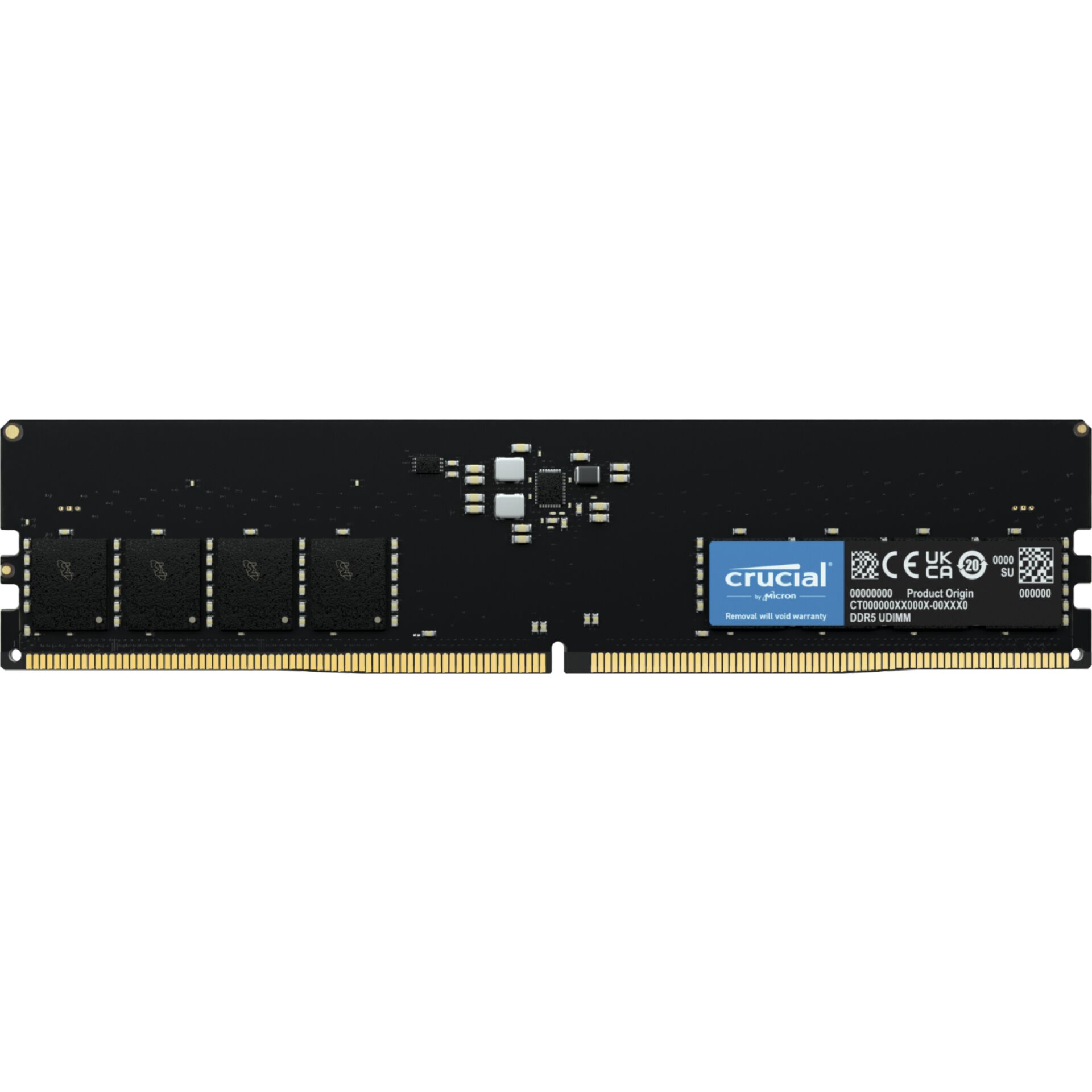 Crucial DDR5-5600           32GB UDIMM CL46 (16Gbit) 813430_00