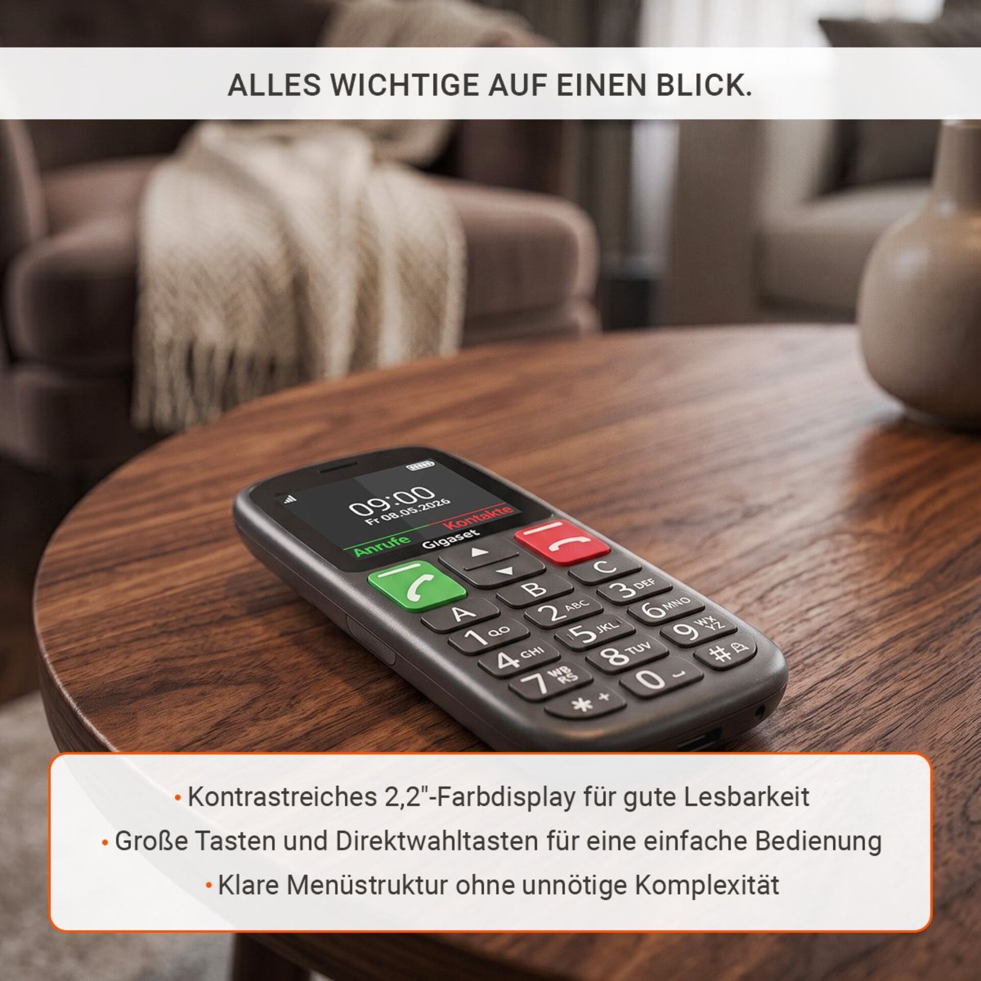Gigaset GL30 cremeweiß 279304_06