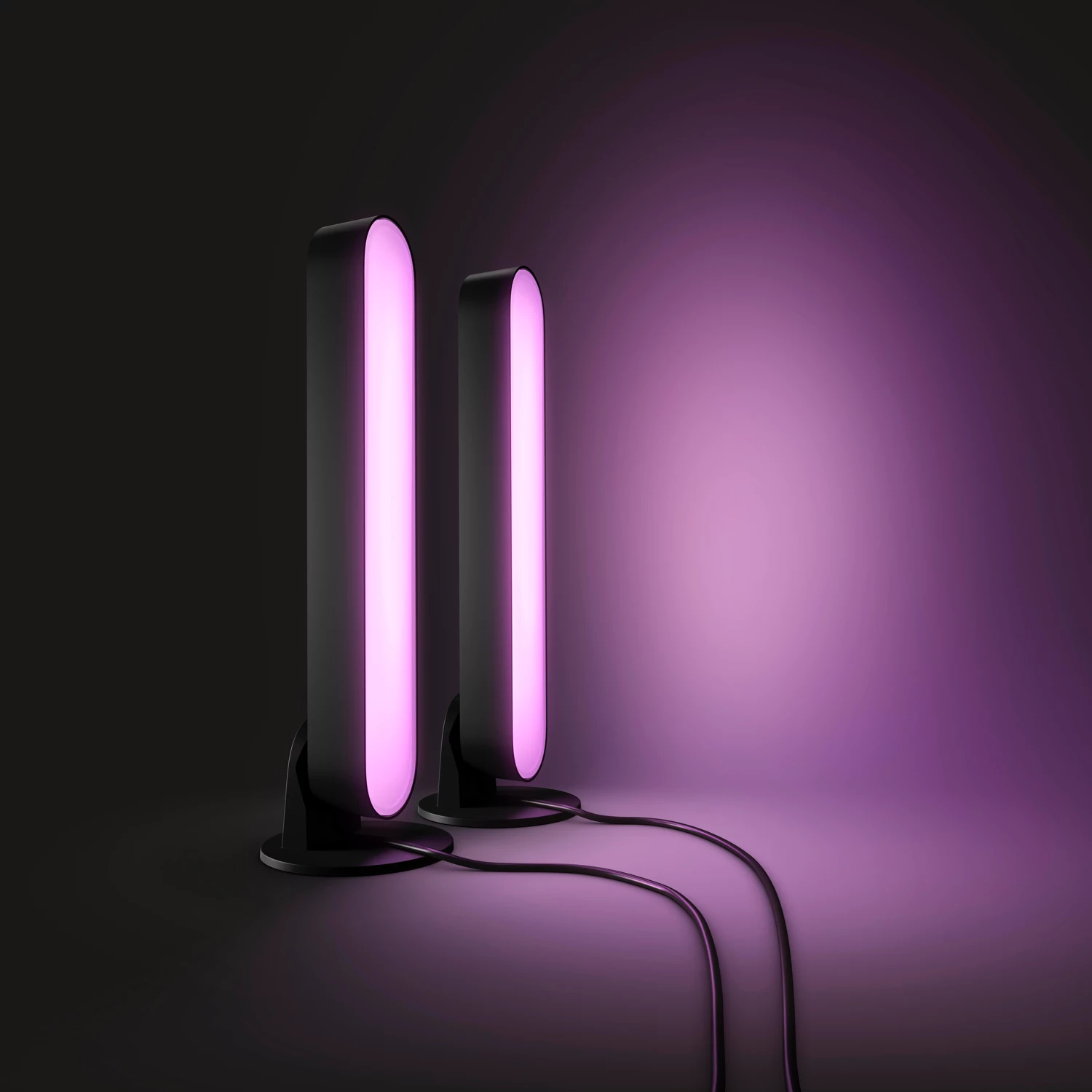 Philips Hue White&Col. Amb. Play Doppelp Lightbar schw 2x530lm – Ansicht 3
