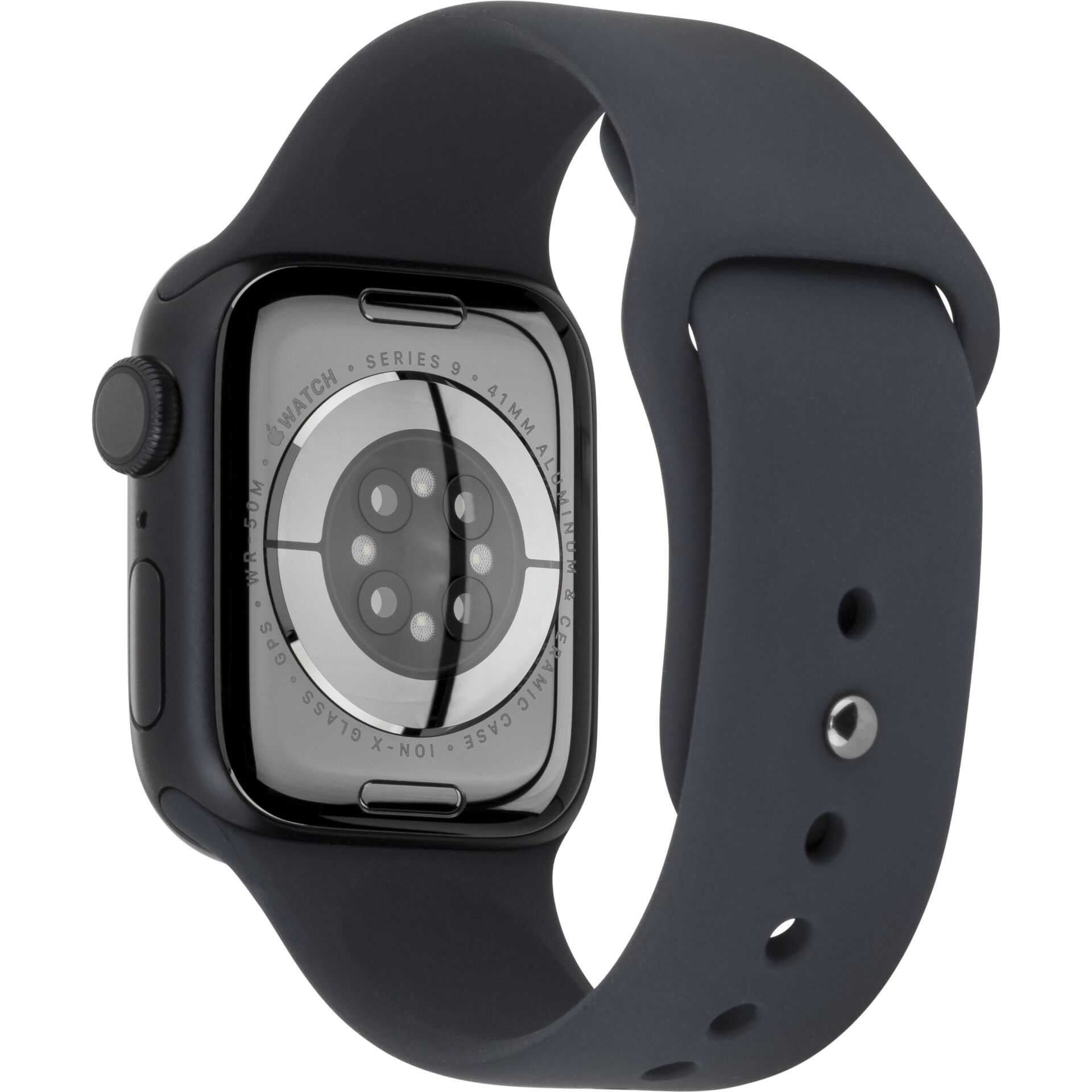 Apple Watch 9 GPS 41mm Alu Mitternacht Sportarmband S/M 830895_03