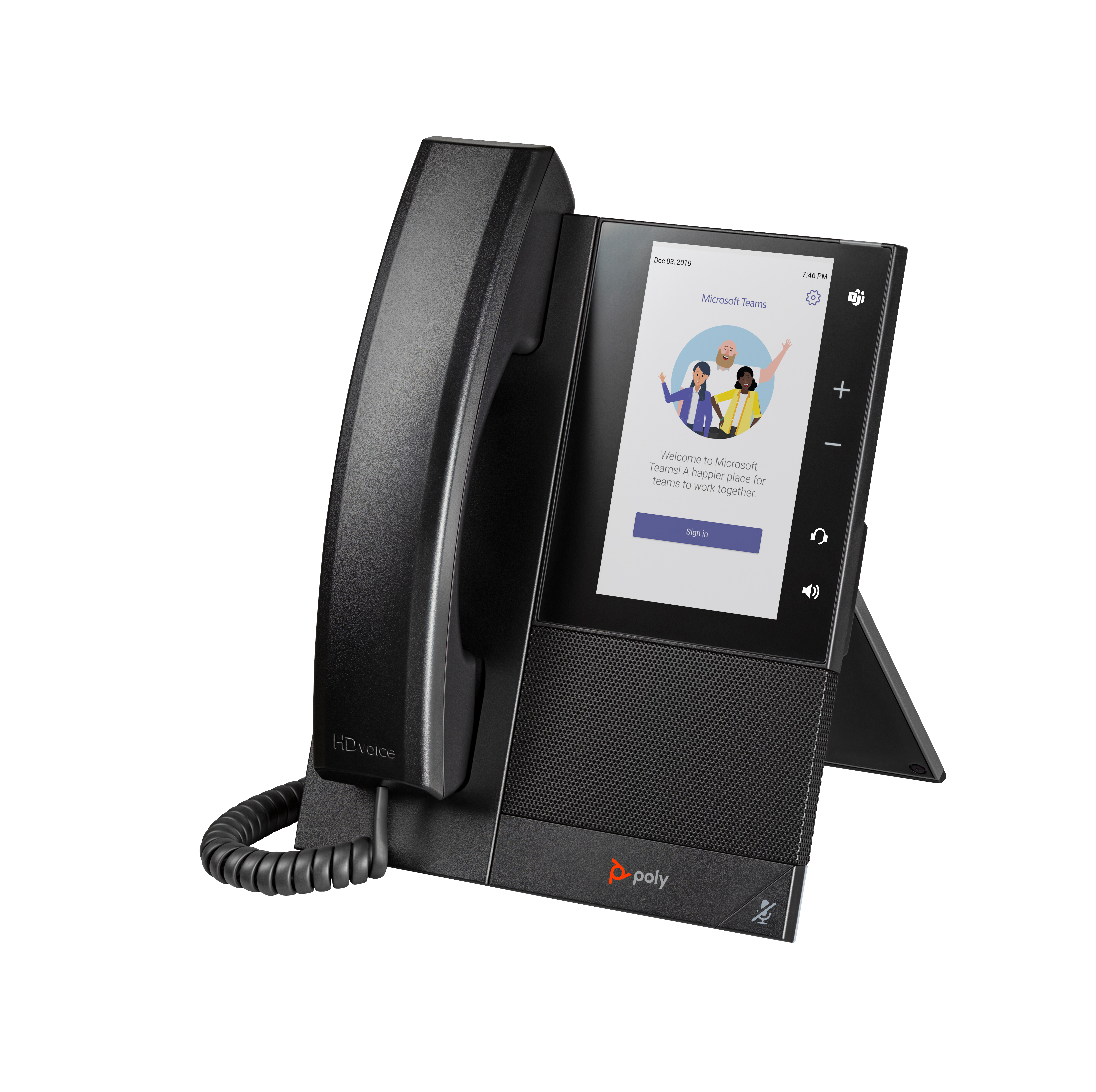 Poly CCX 505 Phone Teams -PoE, ohne Netzteil- – Ansicht 5